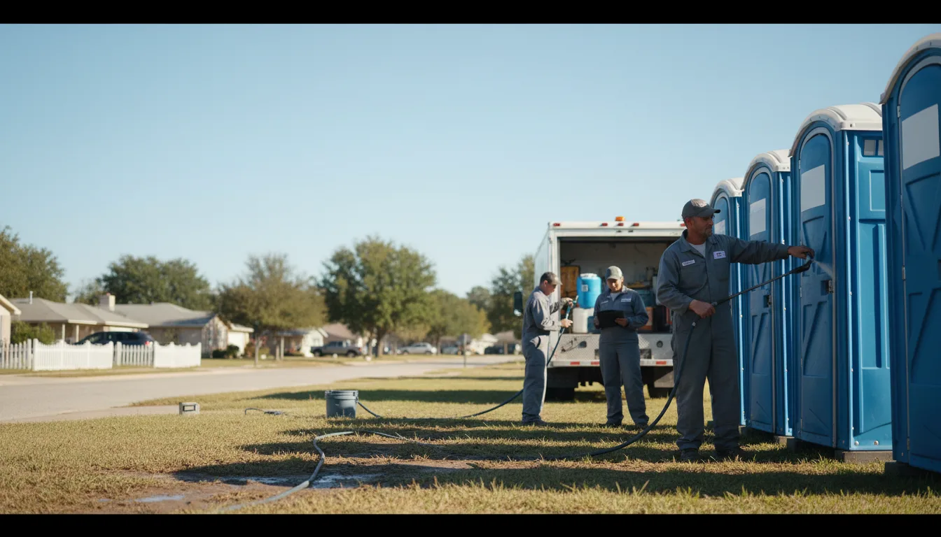 Long-Term Portable Toilet Rental in Ramsey, IL near me